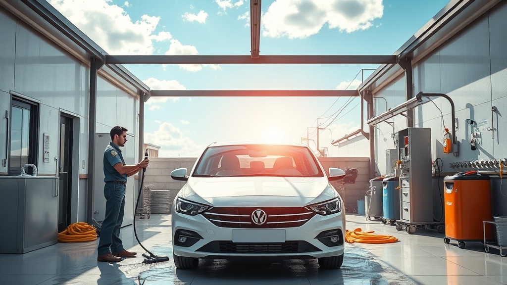 Como funciona a lavagem profissional de vans, passo a passo