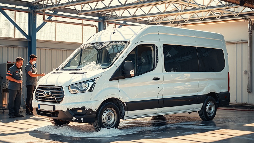 O que é lavagem rápida de van e por que faz diferença