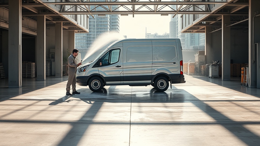 Periodicidade ideal: quando lavar sua van sem exagero